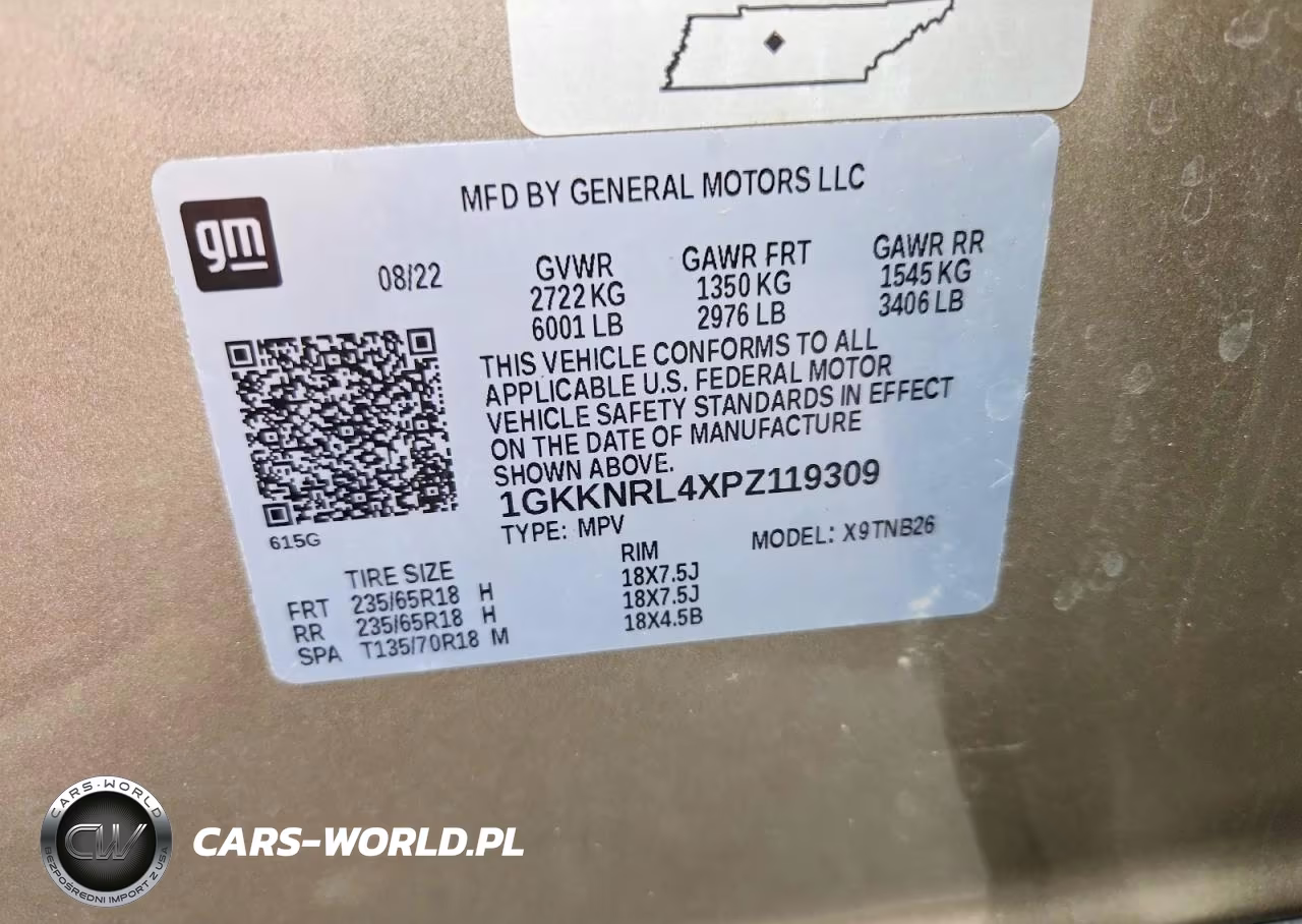 2023 GMC Acadia Sle VIN:1GKKNRL4XPZ119309 - 13