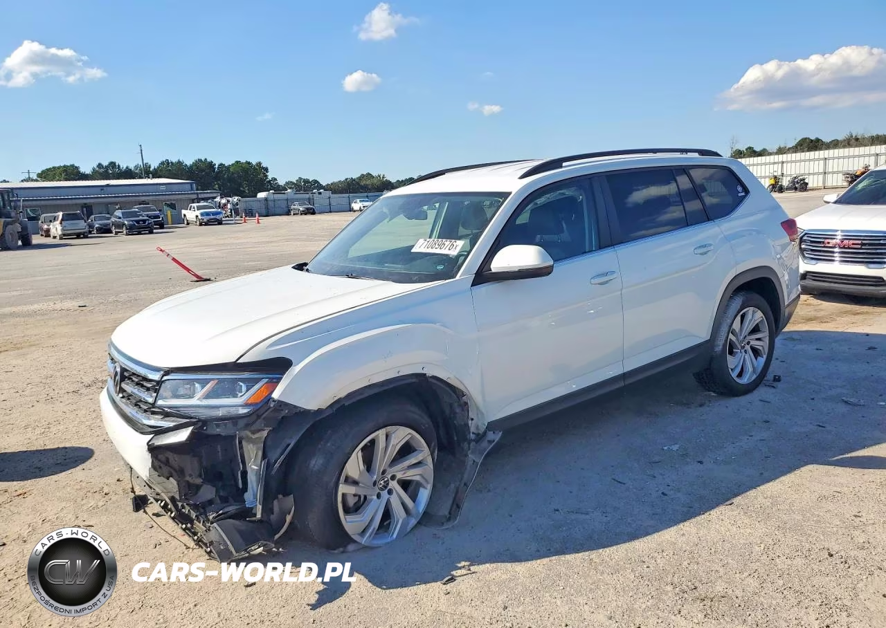 2021 Volkswagen Atlas Se VIN:1V2WR2CA5MC584737 - 1