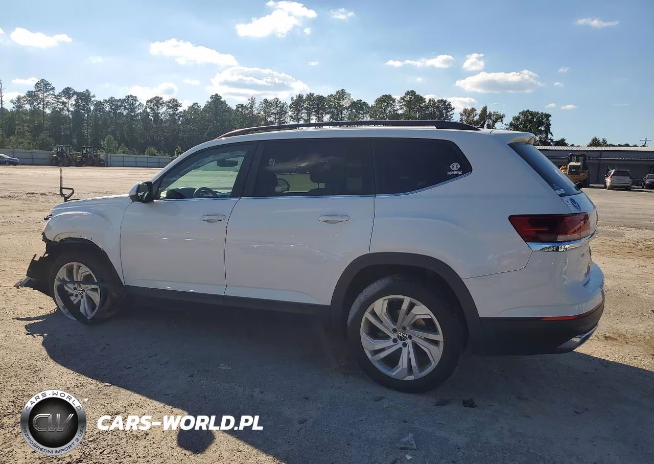 2021 Volkswagen Atlas Se VIN:1V2WR2CA5MC584737 - 2