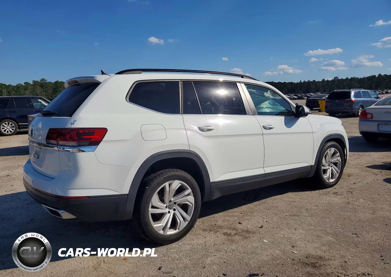 2021 Volkswagen Atlas Se VIN:1V2WR2CA5MC584737 - 3