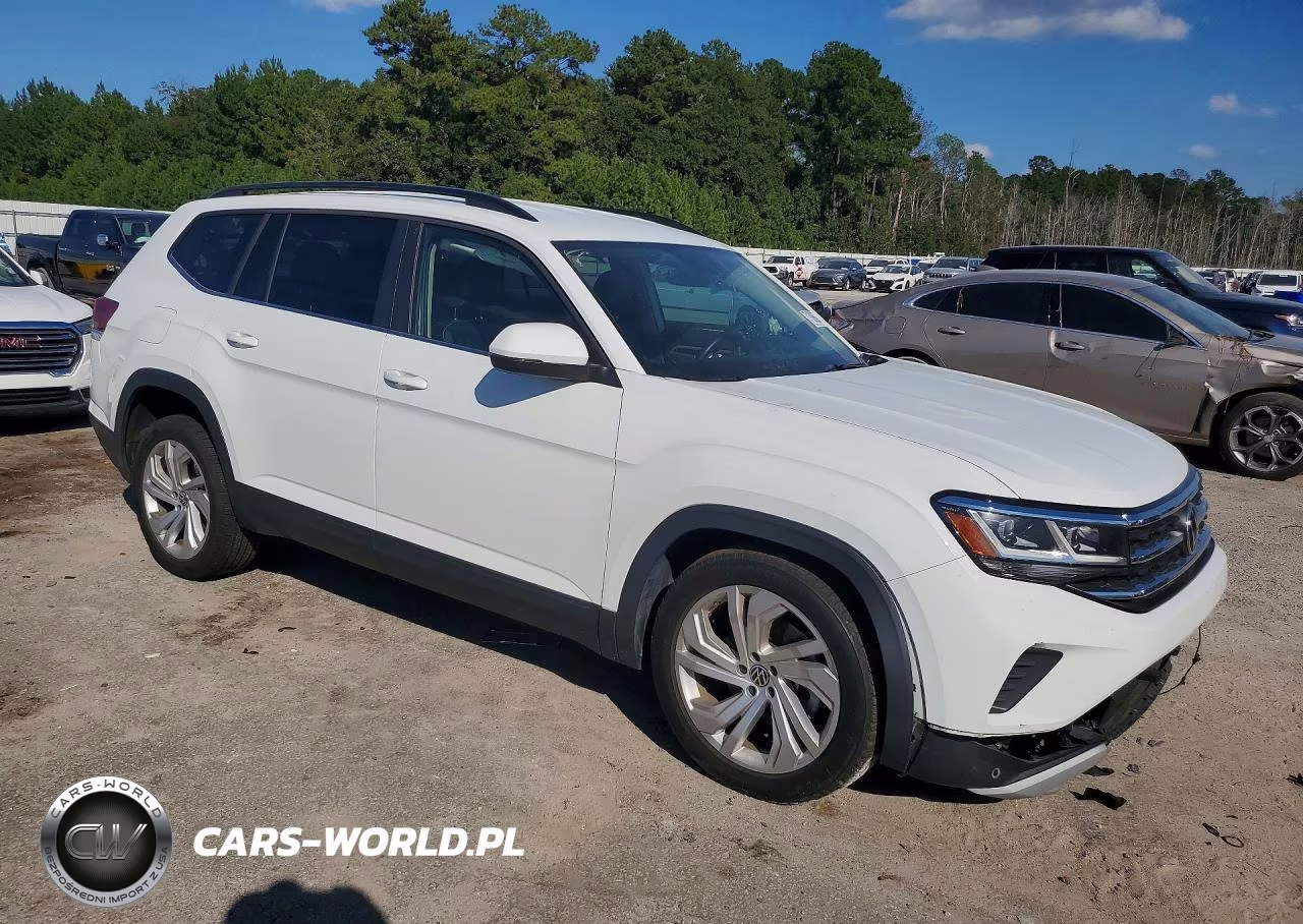 2021 Volkswagen Atlas Se VIN:1V2WR2CA5MC584737 - 4