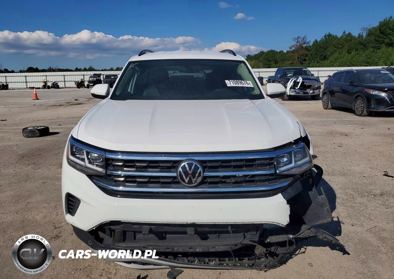 2021 Volkswagen Atlas Se VIN:1V2WR2CA5MC584737 - 5