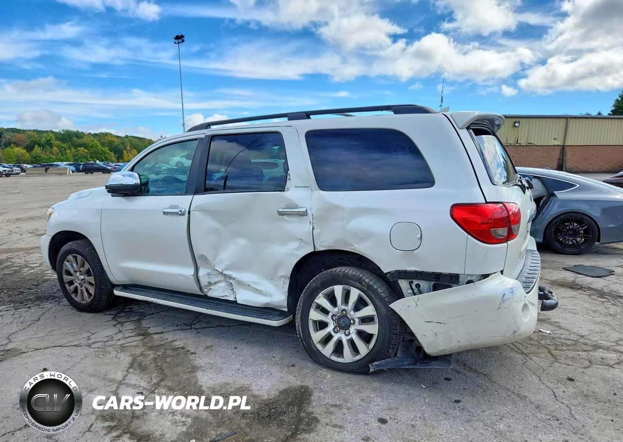 2012 Toyota Sequoia Platinum VIN:5TDDY5G14CS066753 - 2