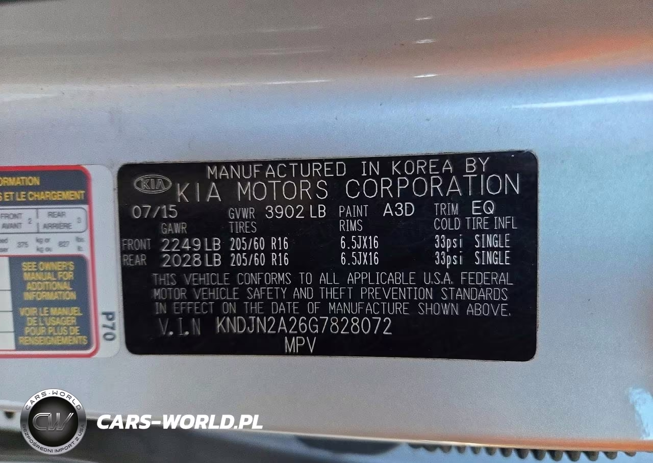 2016 Kia Soul Base VIN:KNDJN2A26G7828072 - 13