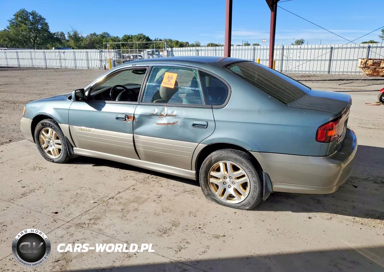 2002 Subaru Legacy Outback Limited VIN:4S3BE686427203649 - 2