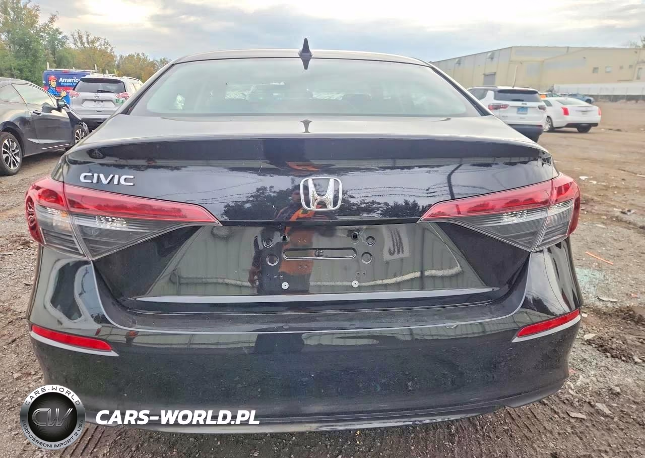2025 Honda Civic Lx VIN:2HGFE2F28SH597236 - 6