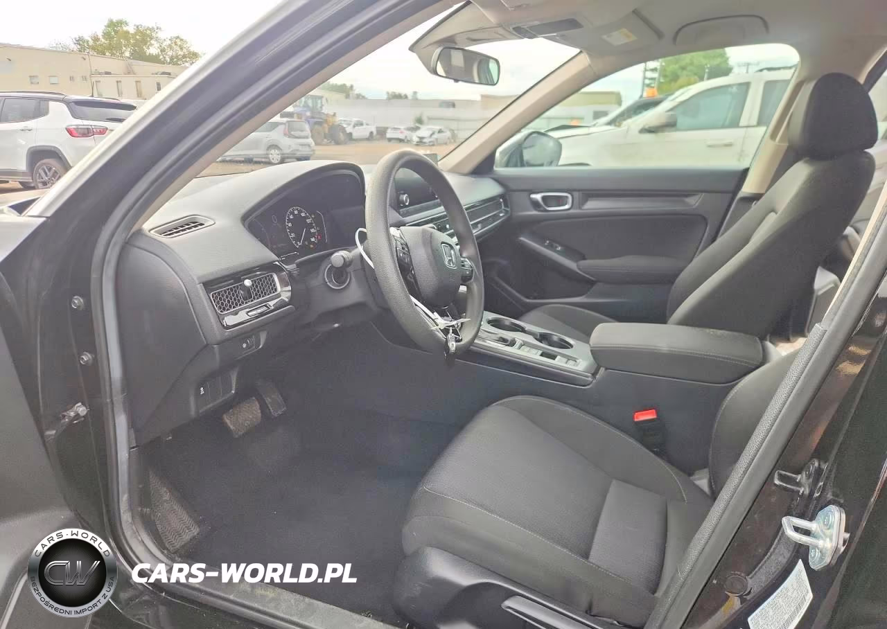 2025 Honda Civic Lx VIN:2HGFE2F28SH597236 - 7