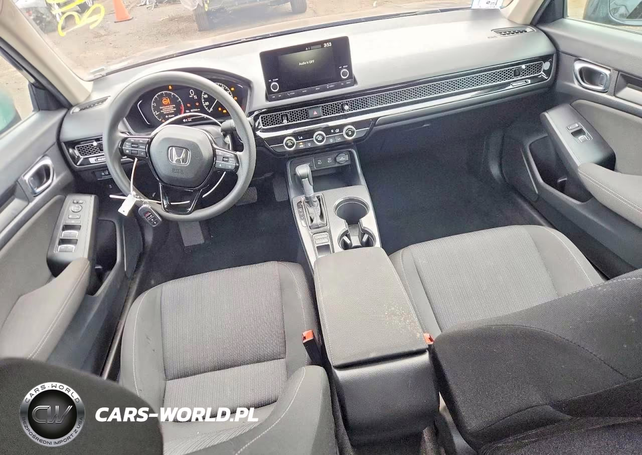 2025 Honda Civic Lx VIN:2HGFE2F28SH597236 - 8