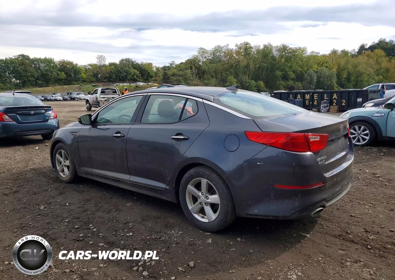 2015 Kia Optima Lx VIN:KNAGM4A72F5649913 - 2