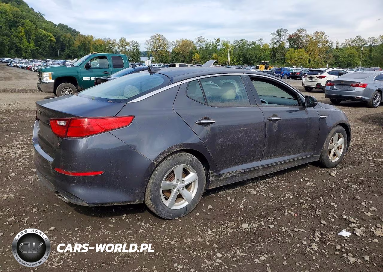 2015 Kia Optima Lx VIN:KNAGM4A72F5649913 - 3