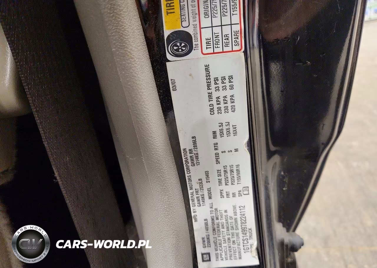 2007 GMC Canyon VIN:1GTCS149978224112 - 12