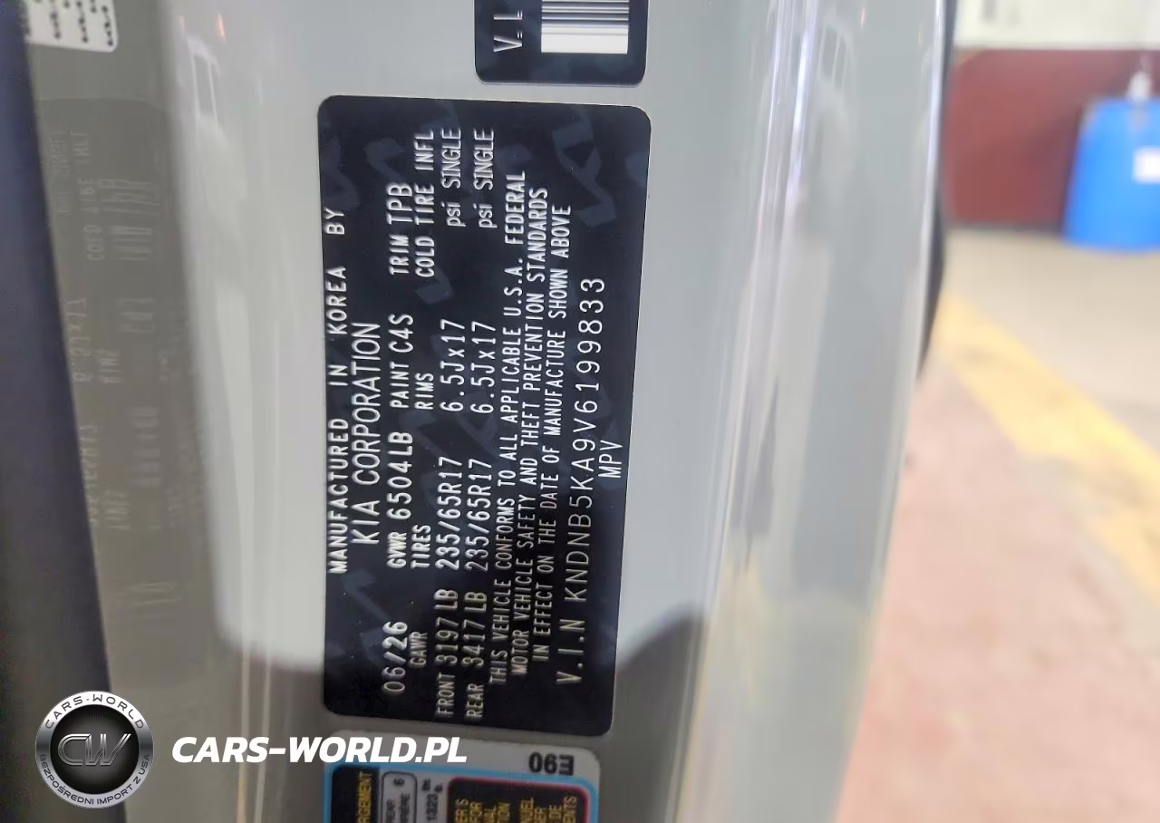 2027 Kia Carnival Lxs VIN:KNDNB5KA9V6199833 - 13