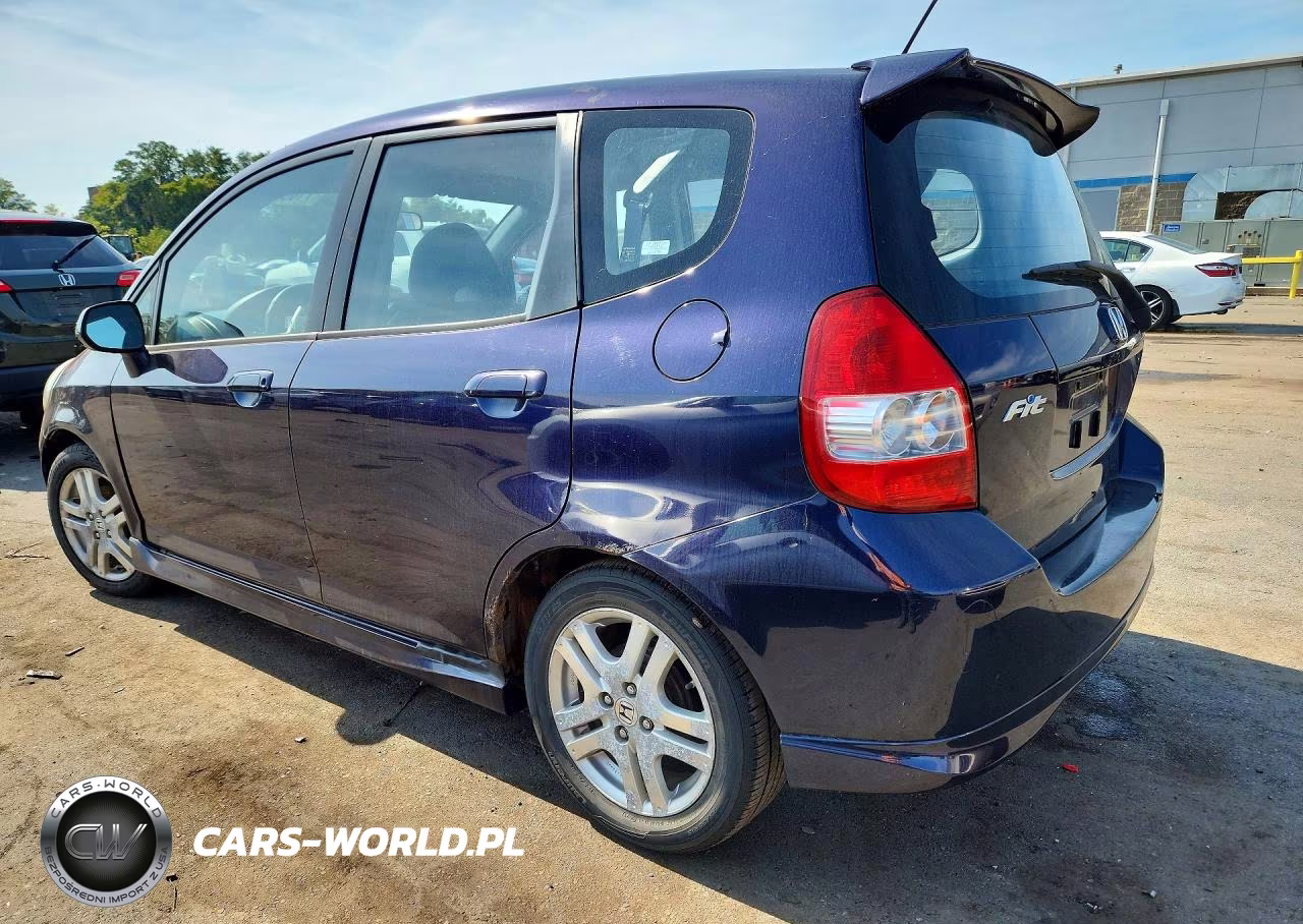 2008 Honda Fit Sport VIN:JHMGD38648S074243 - 2