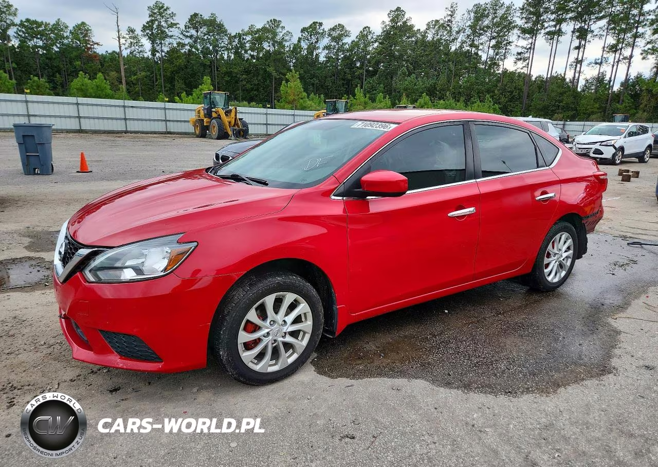2019 Nissan Sentra Sv VIN:3N1AB7AP9KY211356 - 1