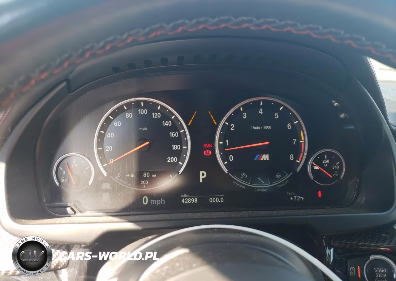 2018 BMW X6 M VIN:5YMKW8C51J0Y74606 - 9