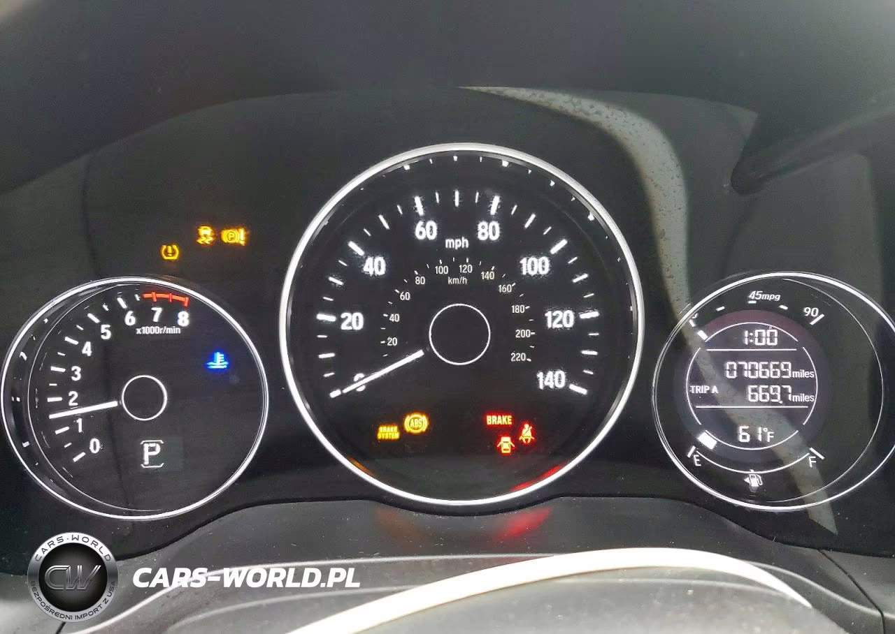 2018 Honda Hr-V Exl VIN:3CZRU6H7XJM726036 - 9