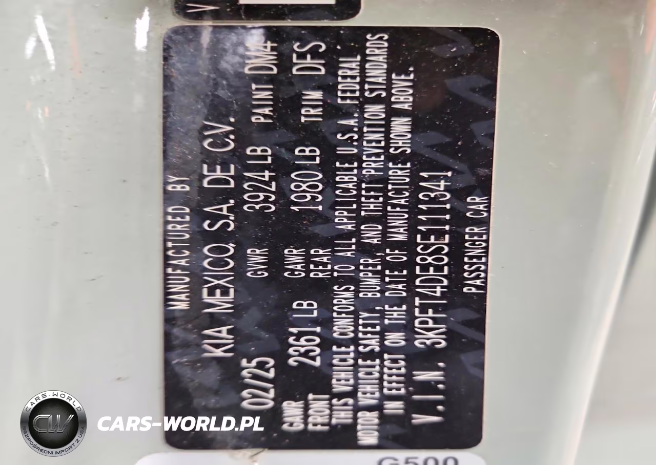 2025 Kia K4 Lxs VIN:3KPFT4DE8SE111341 - 13