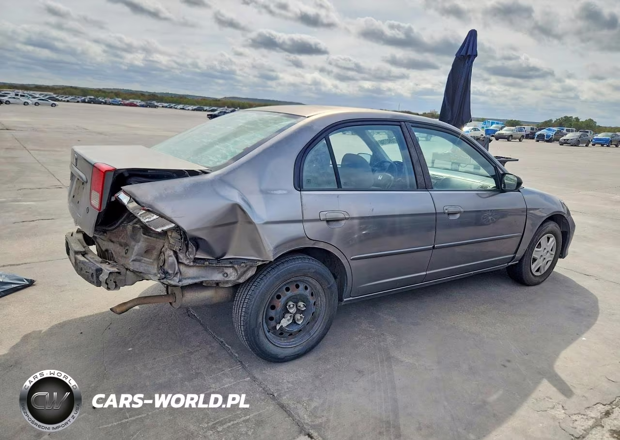 2004 Honda Civic Lx VIN:2HGES16554H604820 - 3