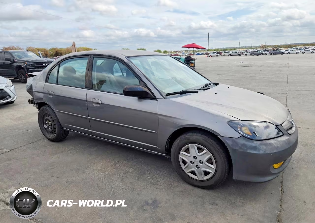 2004 Honda Civic Lx VIN:2HGES16554H604820 - 4