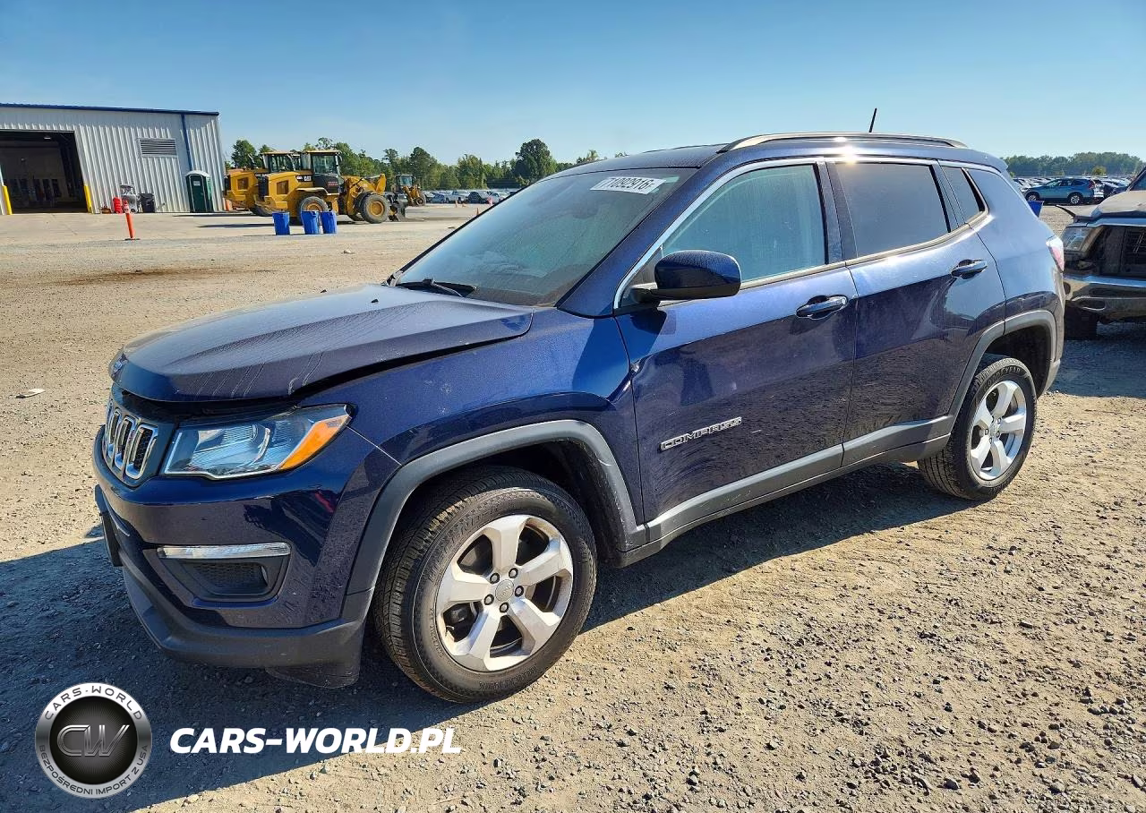 2018 Jeep Compass Latitude VIN:3C4NJDBB7JT423333 - 1