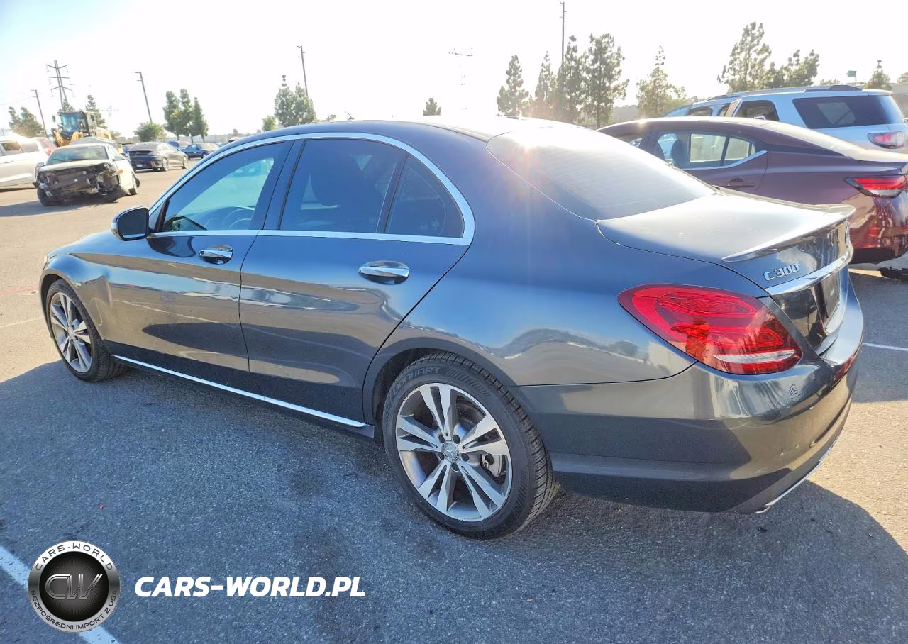 2015 Mercedes-Benz C 300 VIN:55SWF4JB8FU086005 - 2