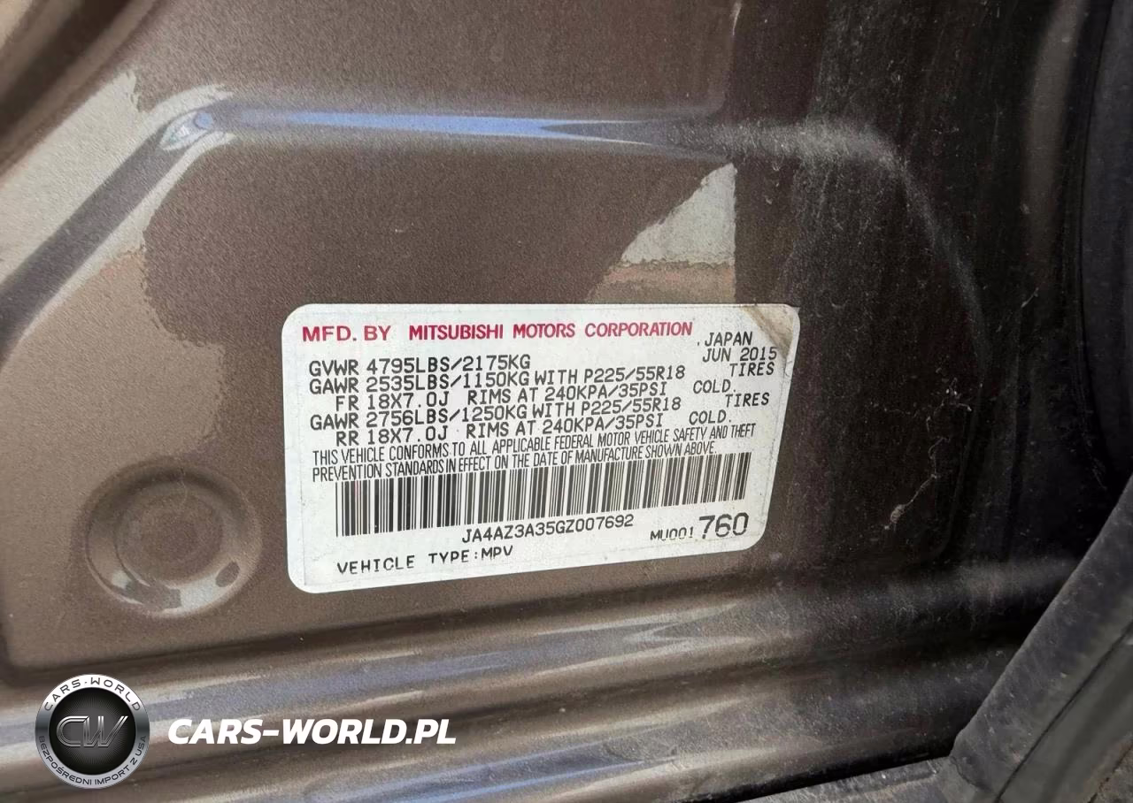 2016 Mitsubishi Outlander Se VIN:JA4AZ3A35GZ007692 - 10