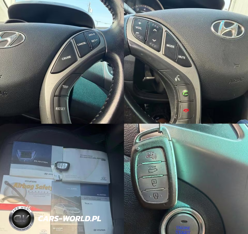 2015 Hyundai Elantra Sport VIN:KMHDH4AH0FU249059 - 12