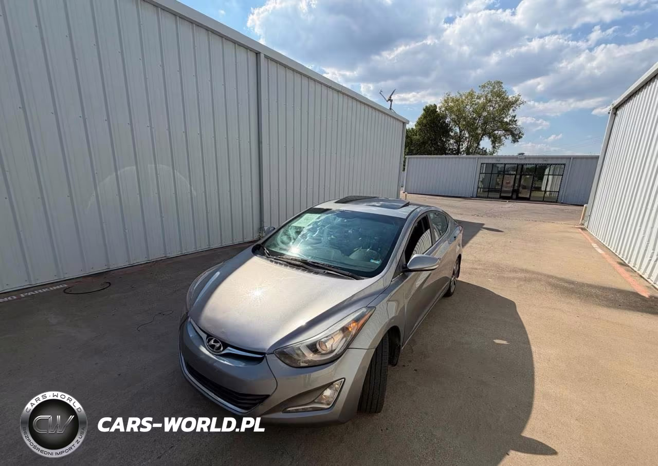 2015 Hyundai Elantra Sport VIN:KMHDH4AH0FU249059 - 2