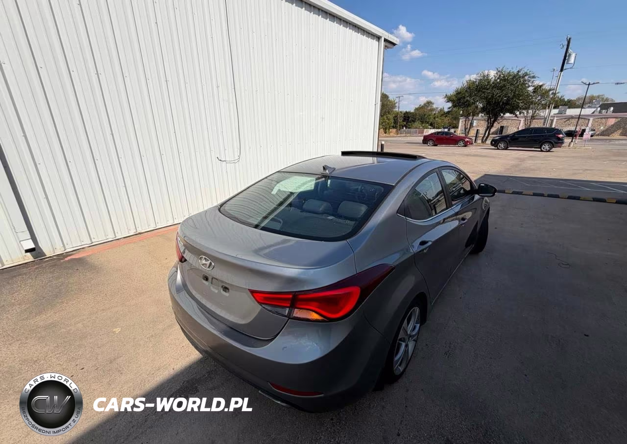2015 Hyundai Elantra Sport VIN:KMHDH4AH0FU249059 - 4