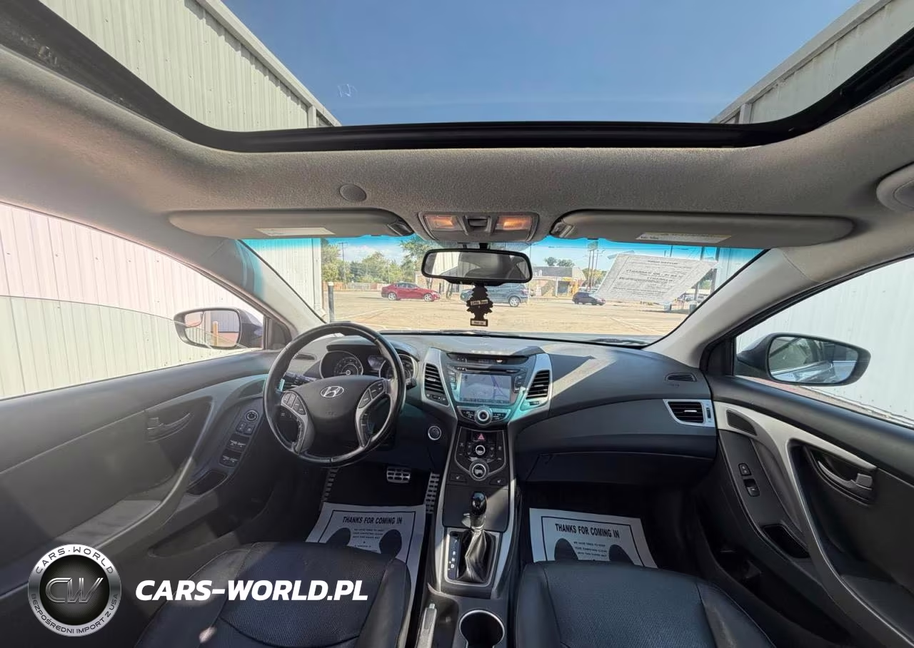 2015 Hyundai Elantra Sport VIN:KMHDH4AH0FU249059 - 9