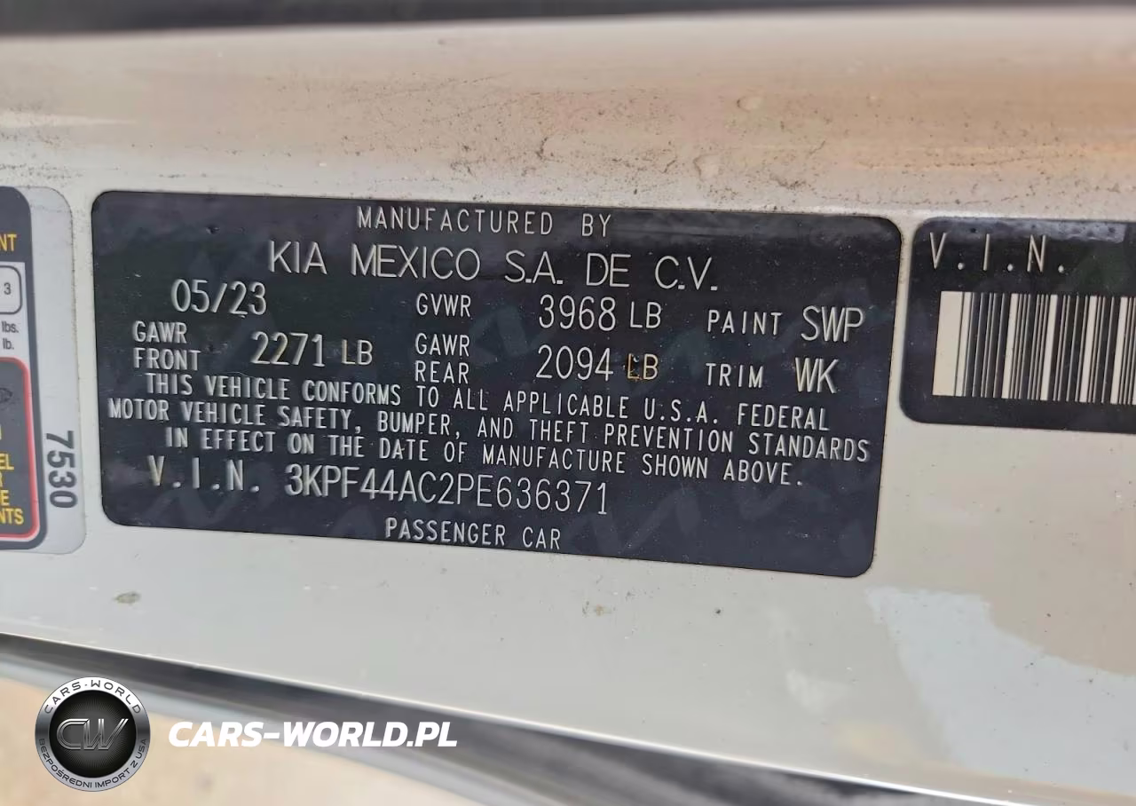 2023 Kia Forte Gt VIN:3KPF44AC2PE636371 - 13