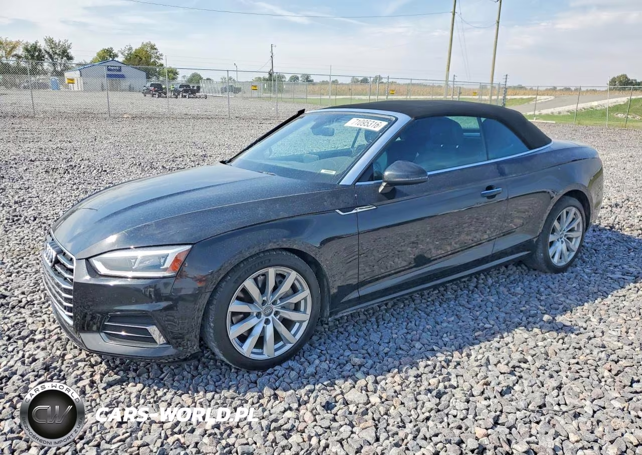 2018 Audi A5 Premium Plus VIN:WAUYNGF54JN001010 - 1