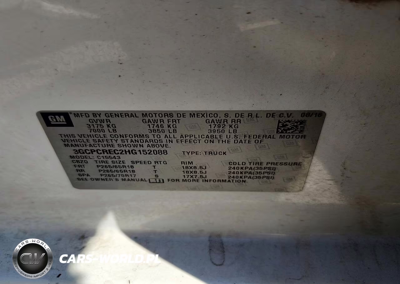 2017 Chevrolet Silverado C1500 Lt VIN:3GCPCREC2HG152088 - 12