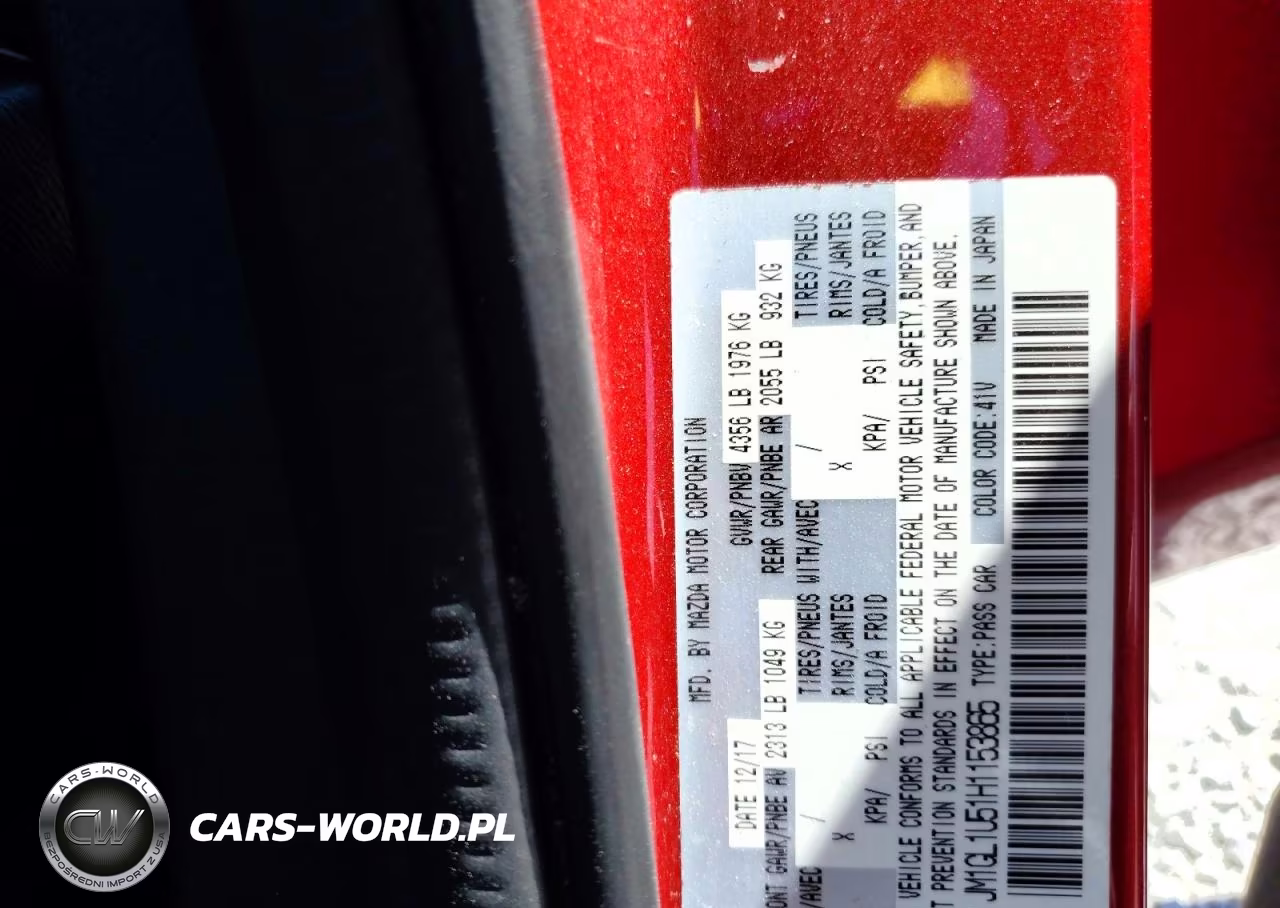 2017 Mazda 6 Sport VIN:JM1GL1U51H1153865 - 12