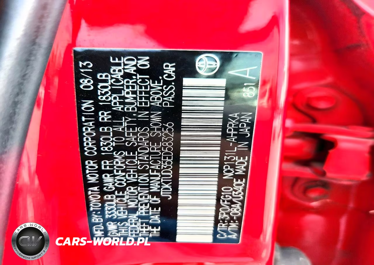 2014 Toyota Yaris 5-Door Le VIN:JTDKTUD35ED583256 - 12