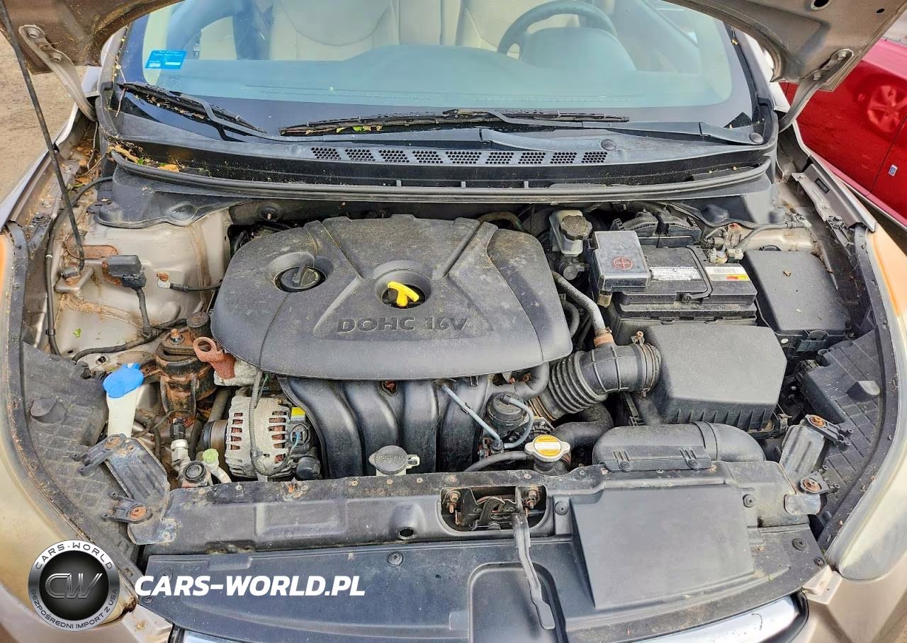 2012 Hyundai Elantra Gls VIN:5NPDH4AE9CH146643 - 11
