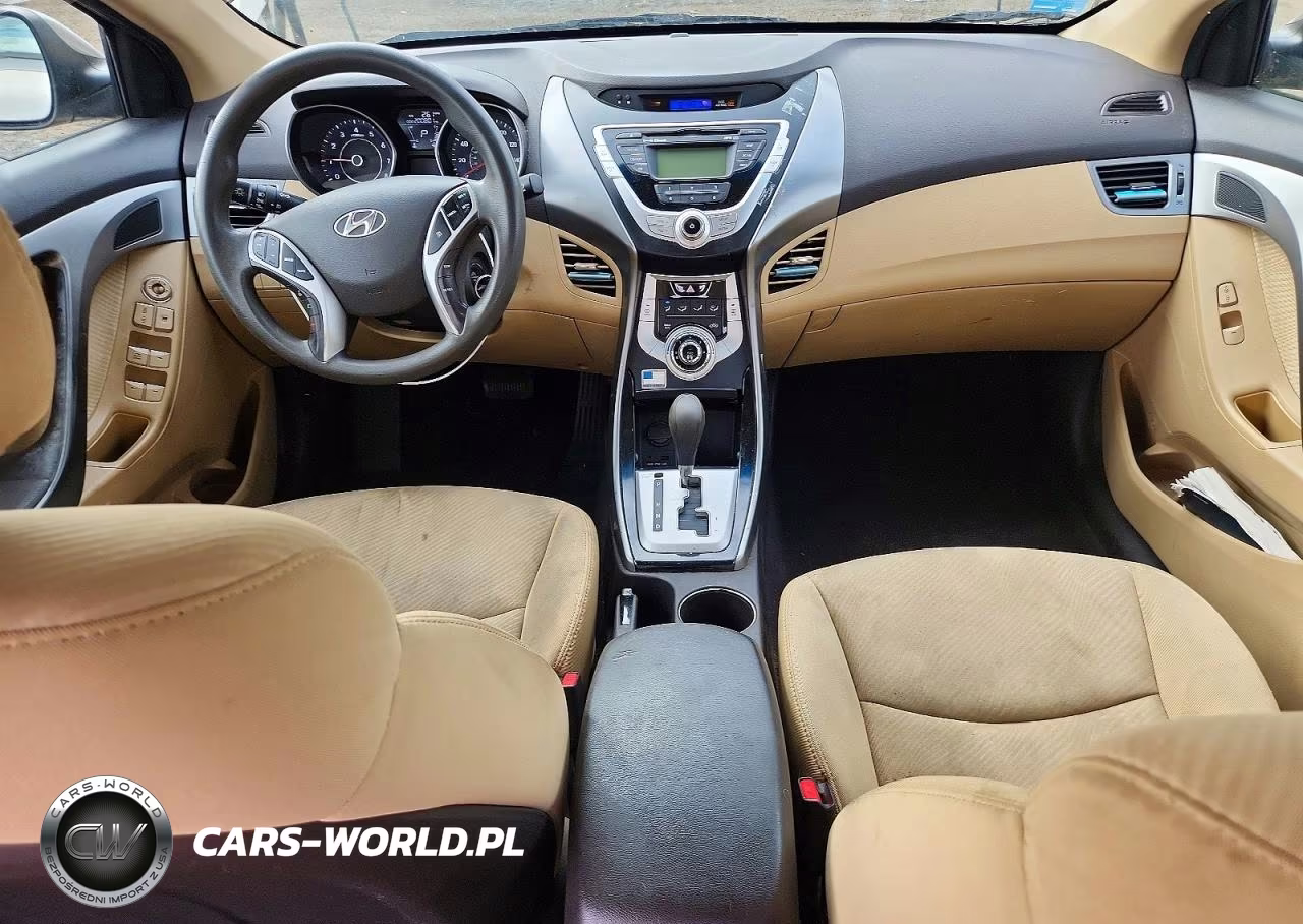 2012 Hyundai Elantra Gls VIN:5NPDH4AE9CH146643 - 8