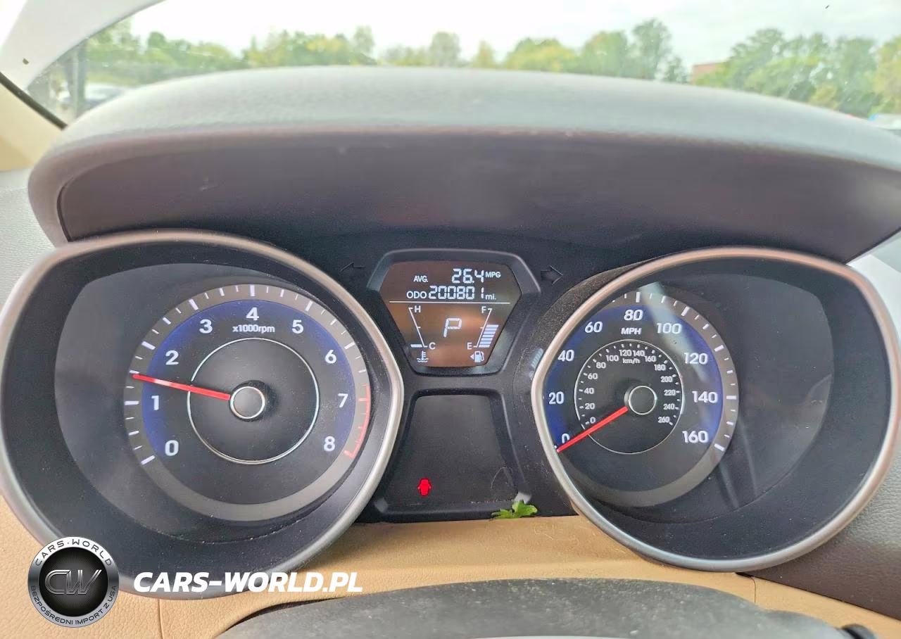 2012 Hyundai Elantra Gls VIN:5NPDH4AE9CH146643 - 9