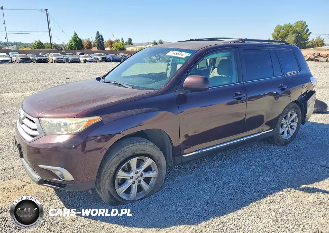 2011 Toyota Highlander Base VIN:5TDZK3EH4BS028739 - 1