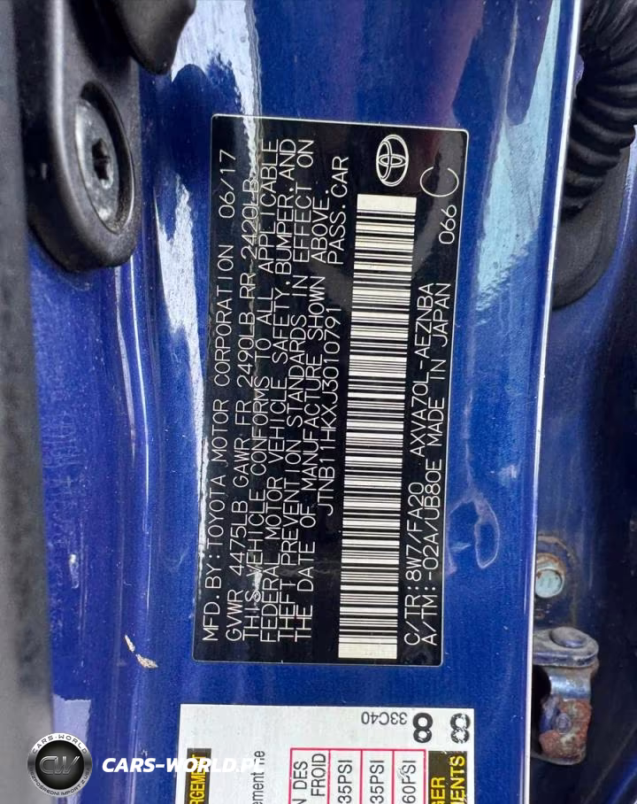 2018 Toyota Camry Le VIN:JTNB11HKXJ3010791 - 10