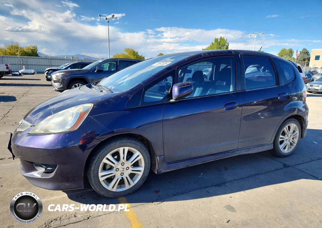 2009 Honda Fit Sport VIN:JHMGE88409S065727 - 1