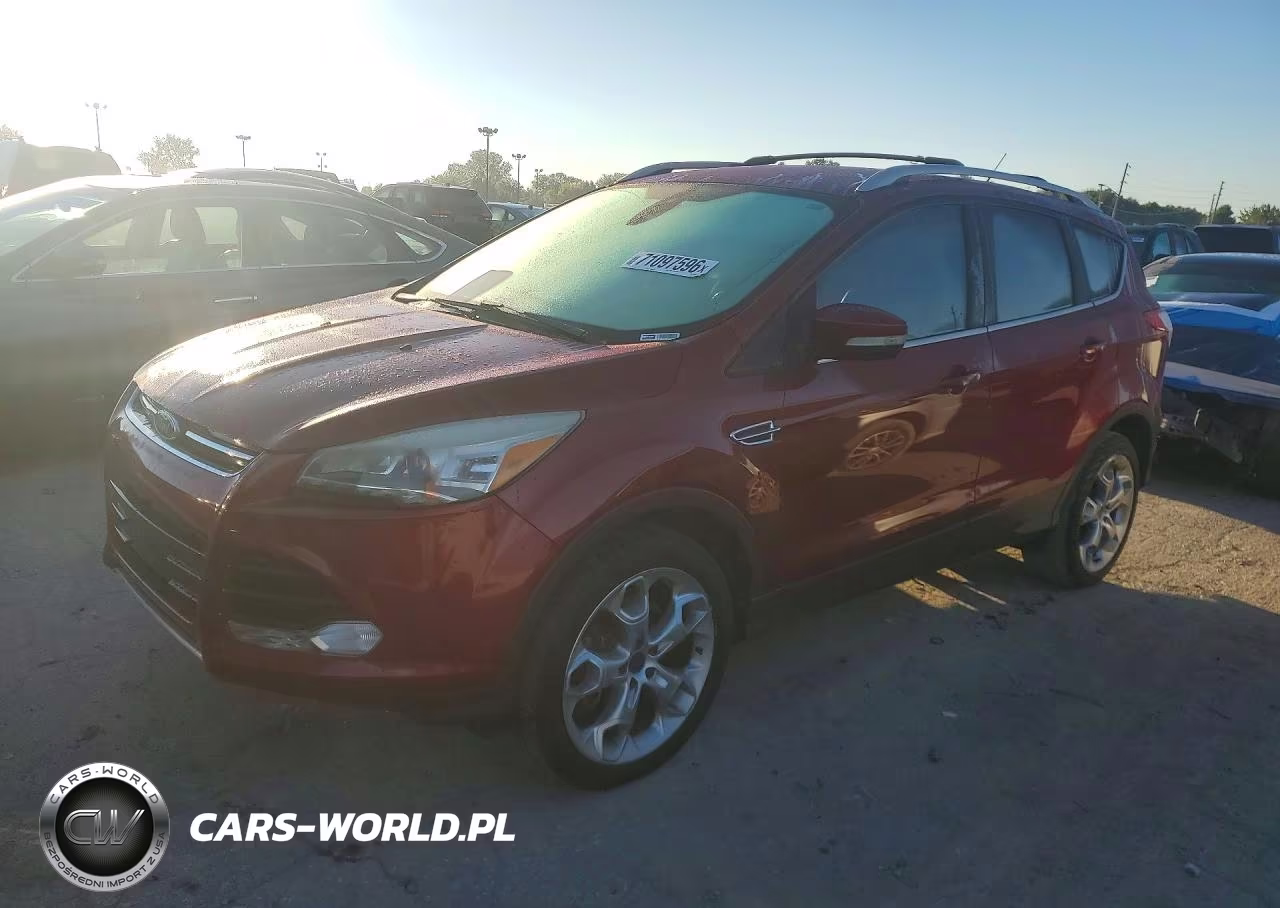 2013 Ford Escape Titanium VIN:1FMCU0J99DUC60549 - 1