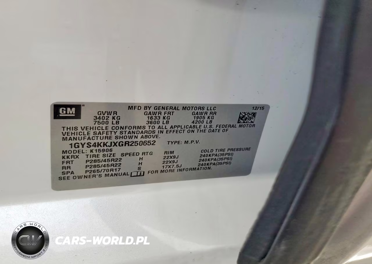 2016 Cadillac Escalade Esv Platinum VIN:1GYS4KKJXGR250652 - 13
