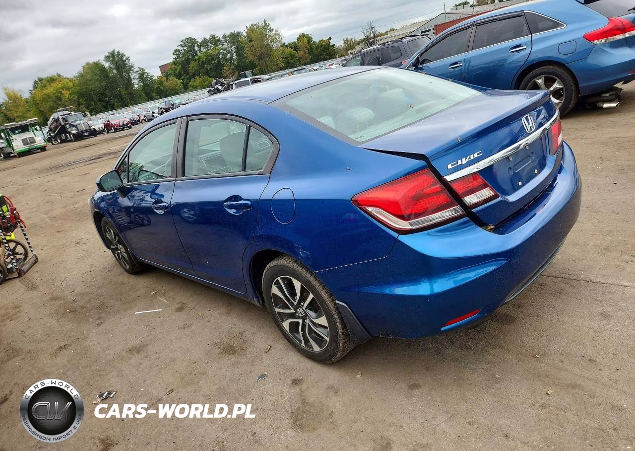 2014 Honda Civic Ex VIN:2HGFB2F85EH545287 - 2