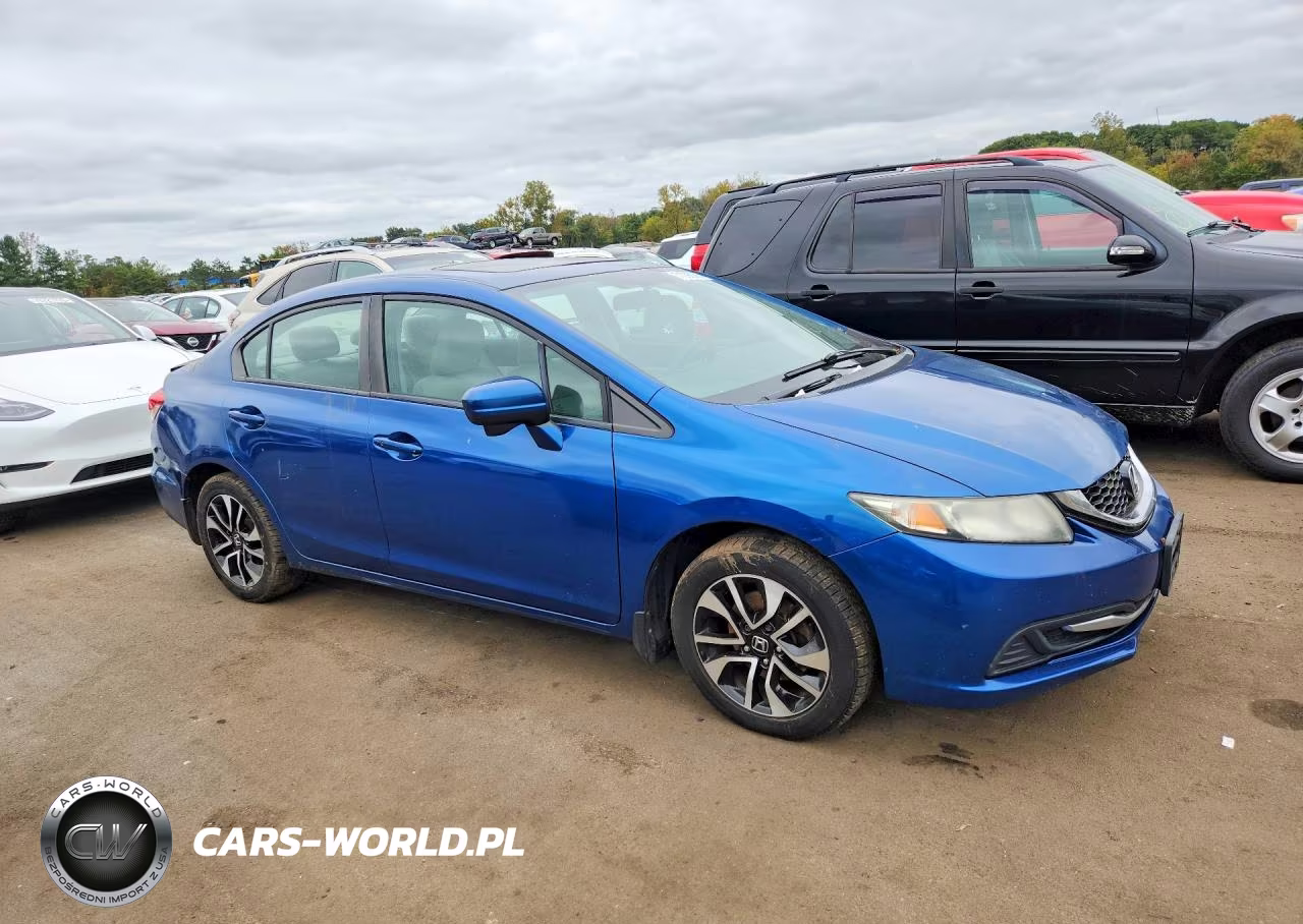 2014 Honda Civic Ex VIN:2HGFB2F85EH545287 - 4