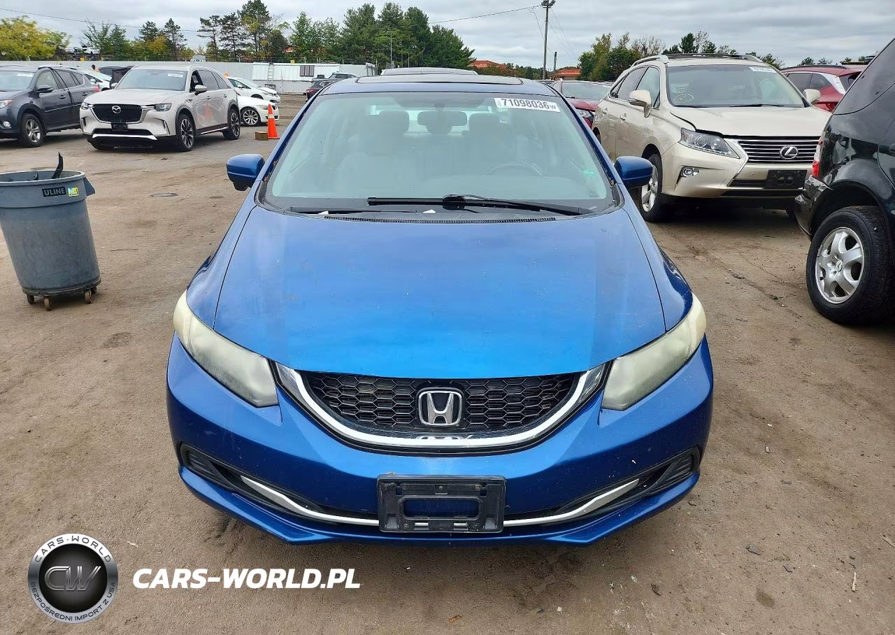2014 Honda Civic Ex VIN:2HGFB2F85EH545287 - 5