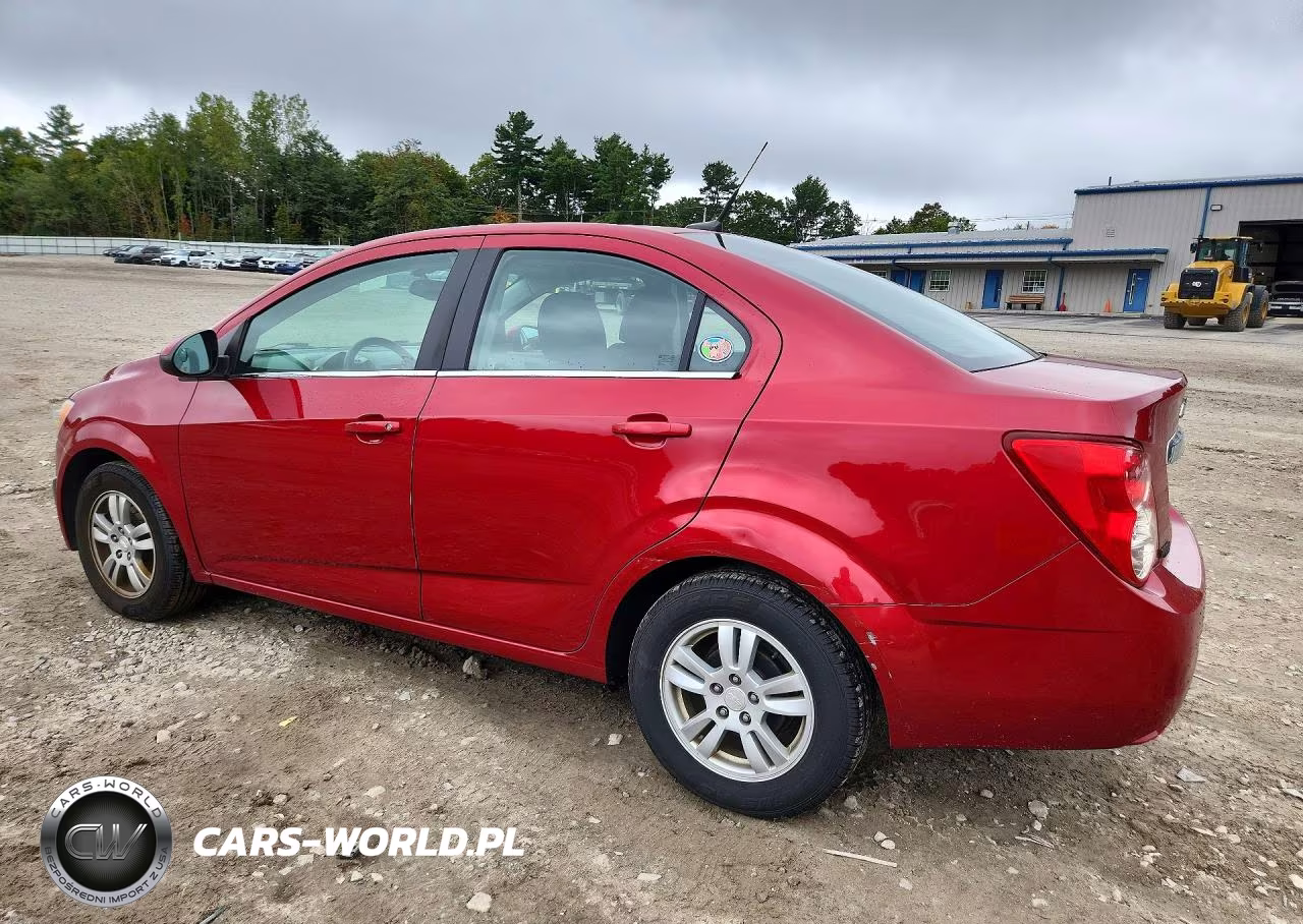 2014 Chevrolet Sonic Lt VIN:1G1JC5SG2E4227864 - 2