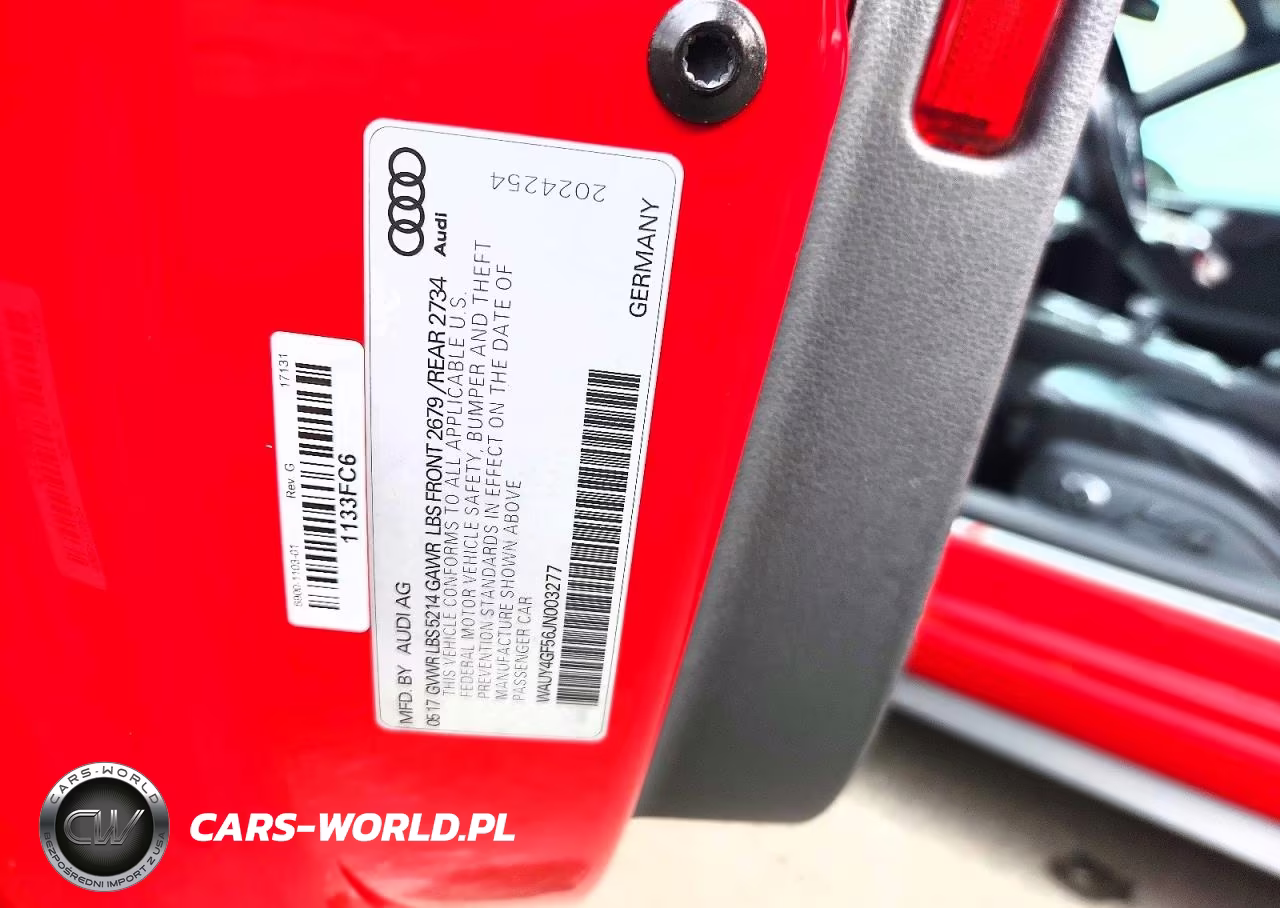 2018 Audi S5 Premium Plus VIN:WAUY4GF56JN003277 - 13
