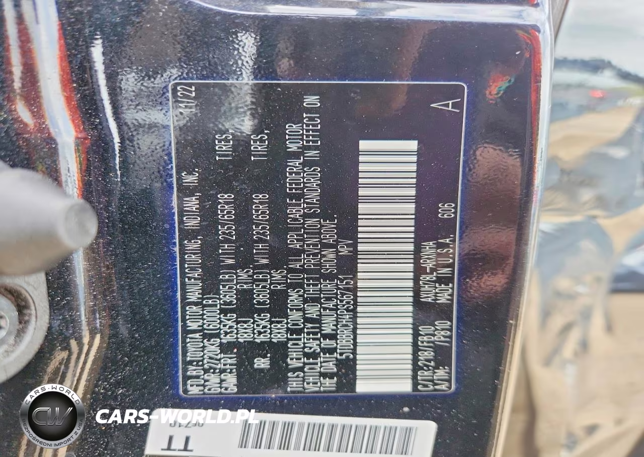 2023 Toyota Highlander Hybrid Le VIN:5TDBBRCH4PS567151 - 14