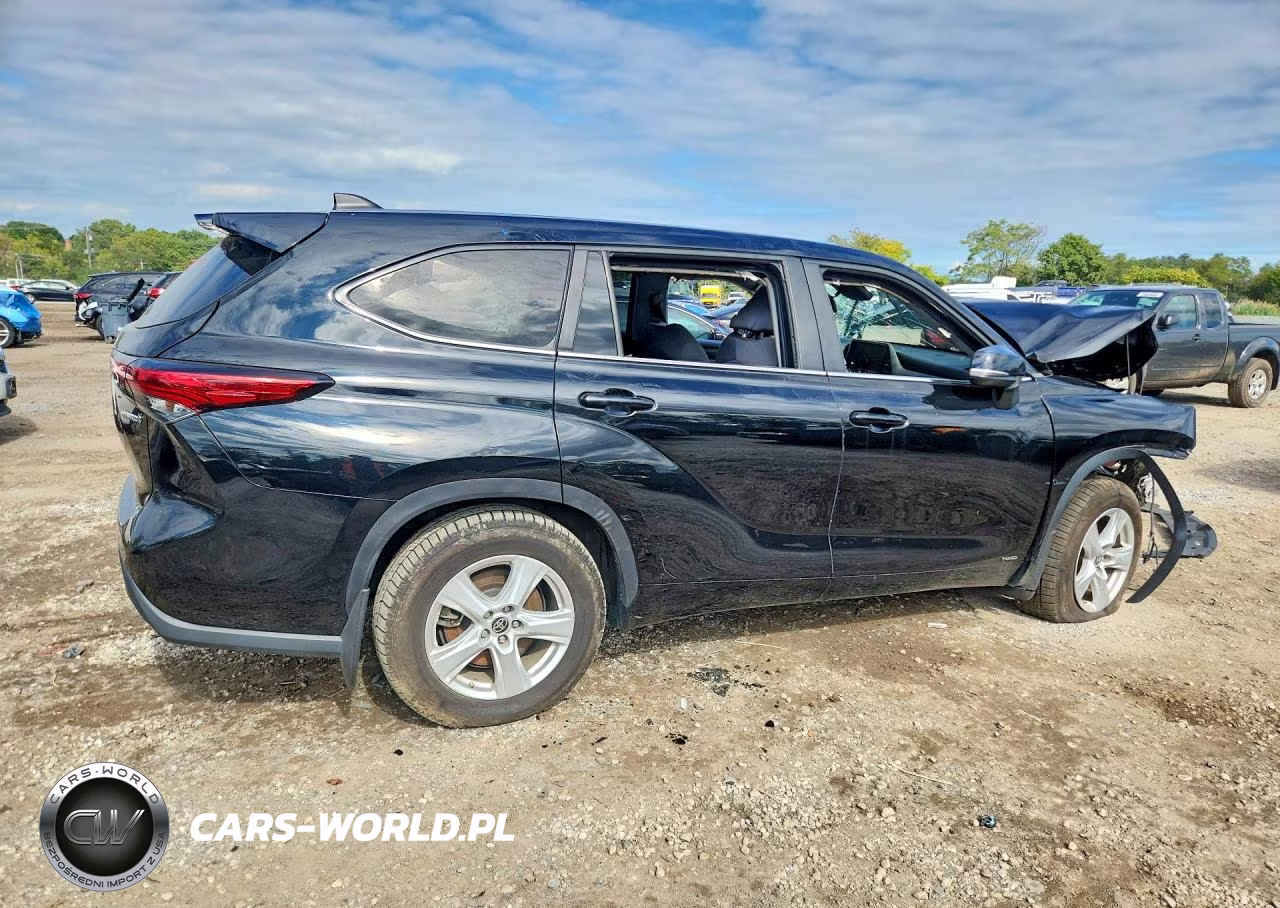 2023 Toyota Highlander Hybrid Le VIN:5TDBBRCH4PS567151 - 3